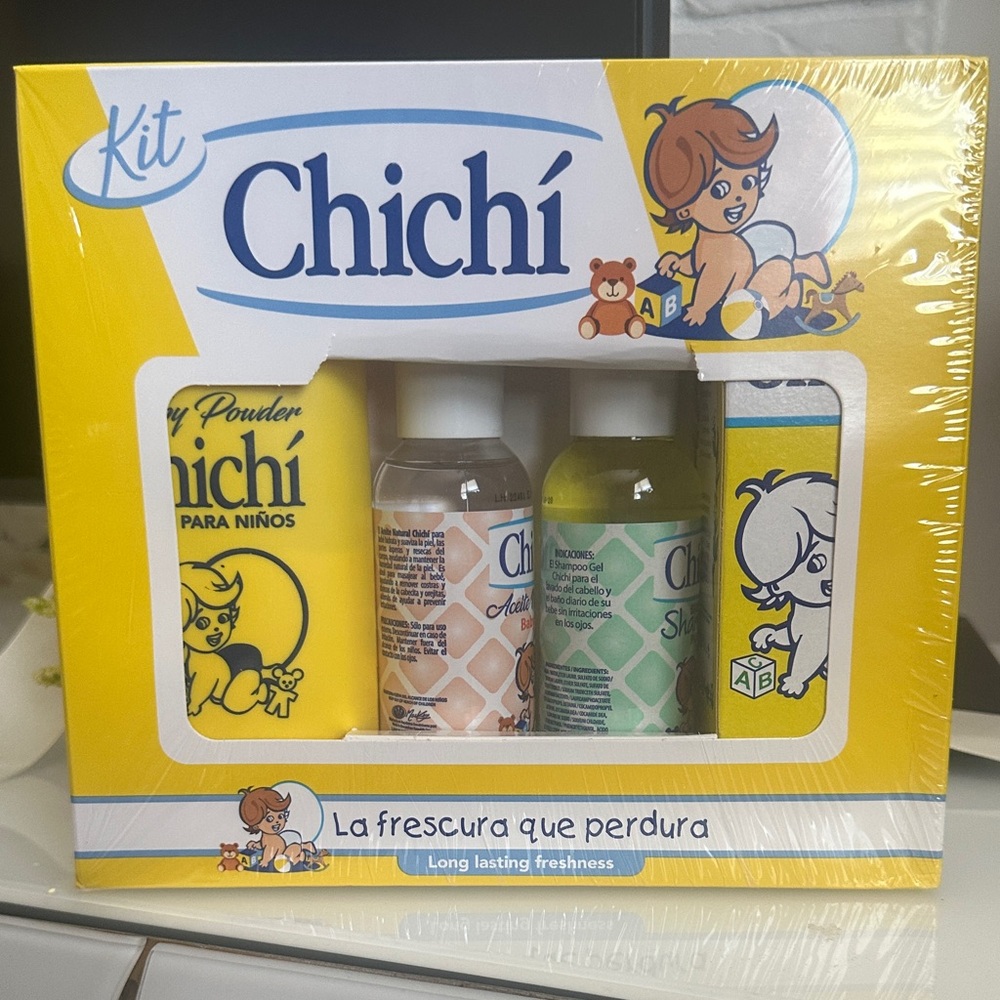 Chic Kids Bath Set - Yellow and White